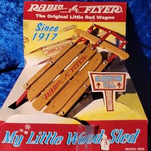 Radio Flyer My Little Wood Sled